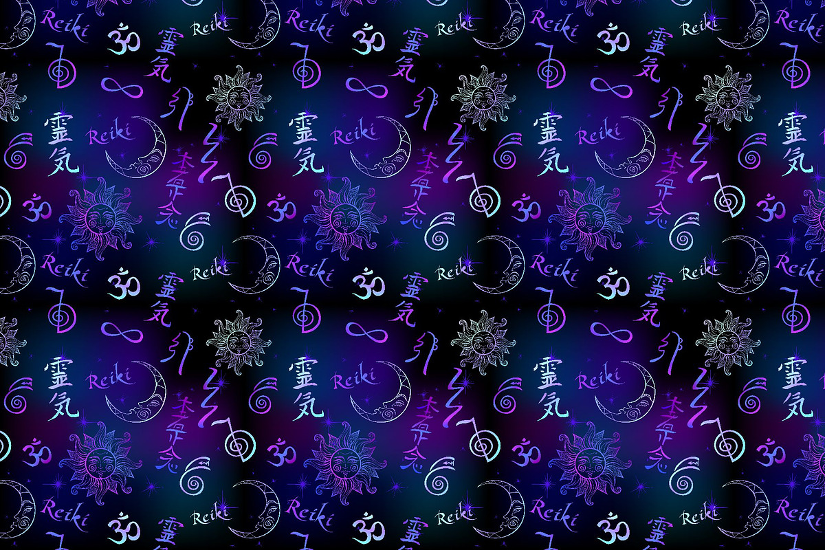 Reiki healing signs, self-healing, an Illustration by Grigaola.Art (Photo 13 of 15)