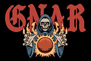 GNAR, a Blackletter Font by Loudoun Design Co. (Thumbnail 6 of 6)