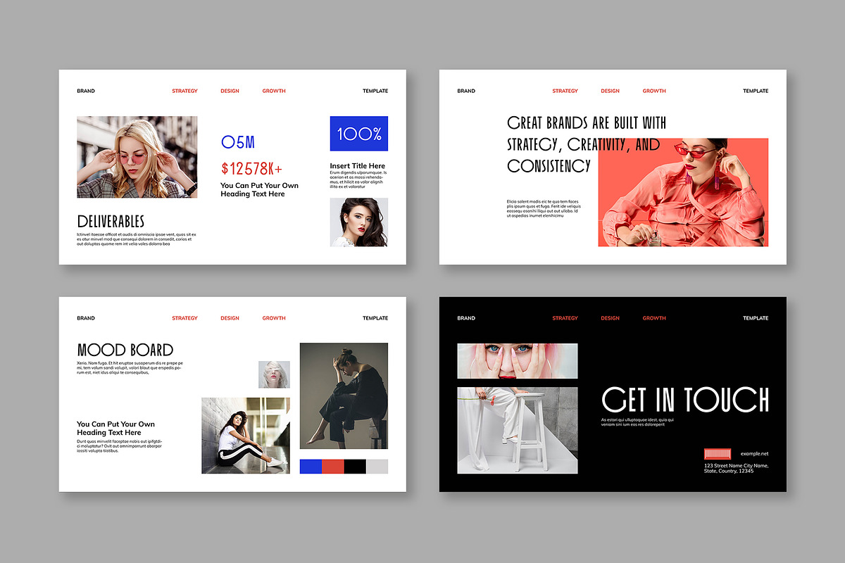 Creative Brand Proposal Presentation, a Presentation Template by Mighty-Slide (Photo 4 of 4)
