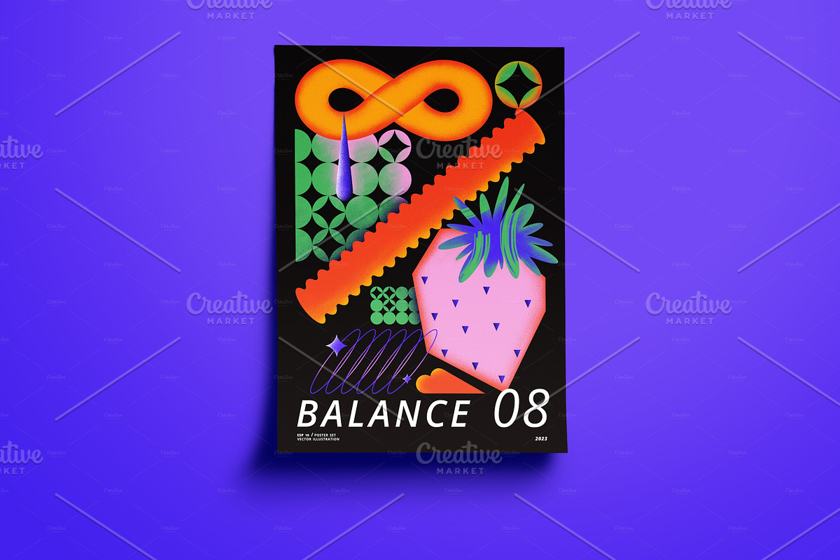 BALANCE: Contemporary Posters, a Poster Template by oxygen_8 (Photo 7 of 9)