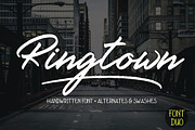 Ringtown Script, a Script Font by Fargun Studio (Thumbnail 1 of 8)