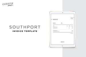 Southport Invoice Template