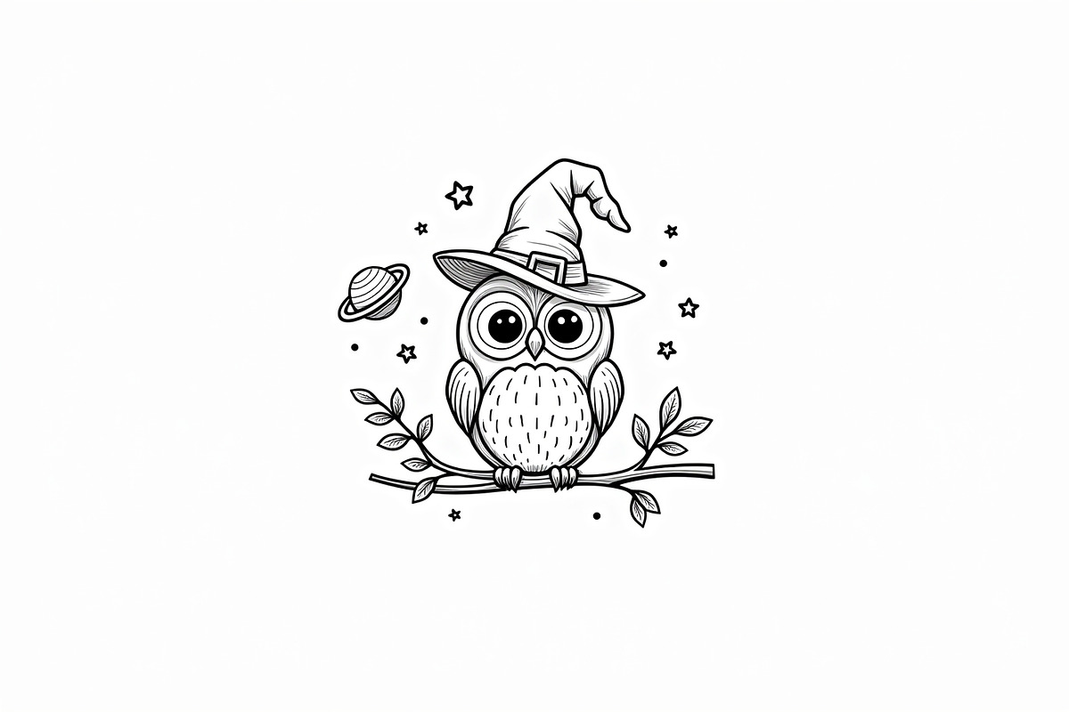 Halloween Illustration Coloring bund, an Illustration by Artivon (Photo 14 of 26)