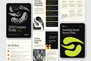 Sustainable NGO Foundation Profile, a Brochure Template by productype1 (Thumbnail 5 of 6)