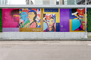 Urban Street Mockup - PSD, an Advertising Mockup by Asylab (Thumbnail 1 of 6)