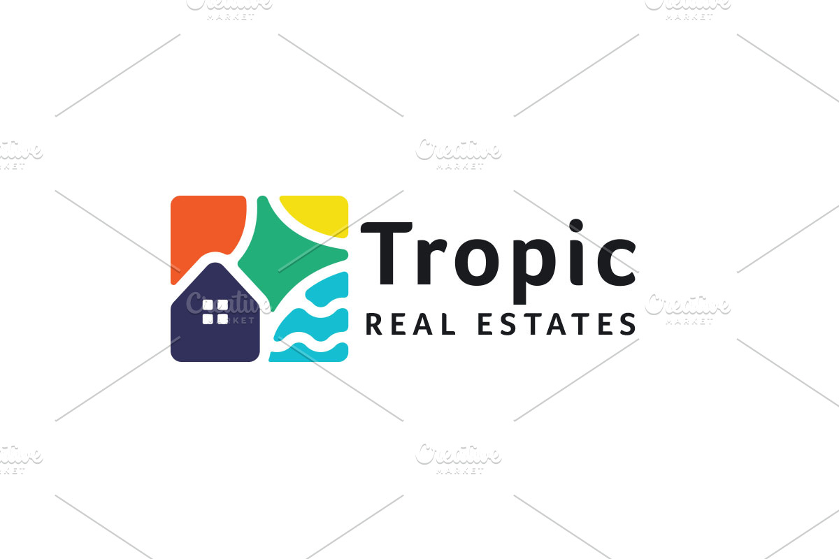 Tropic Real Estate Logo, a Branding & Logo Template by Piro Concept (Photo 1 of 2)