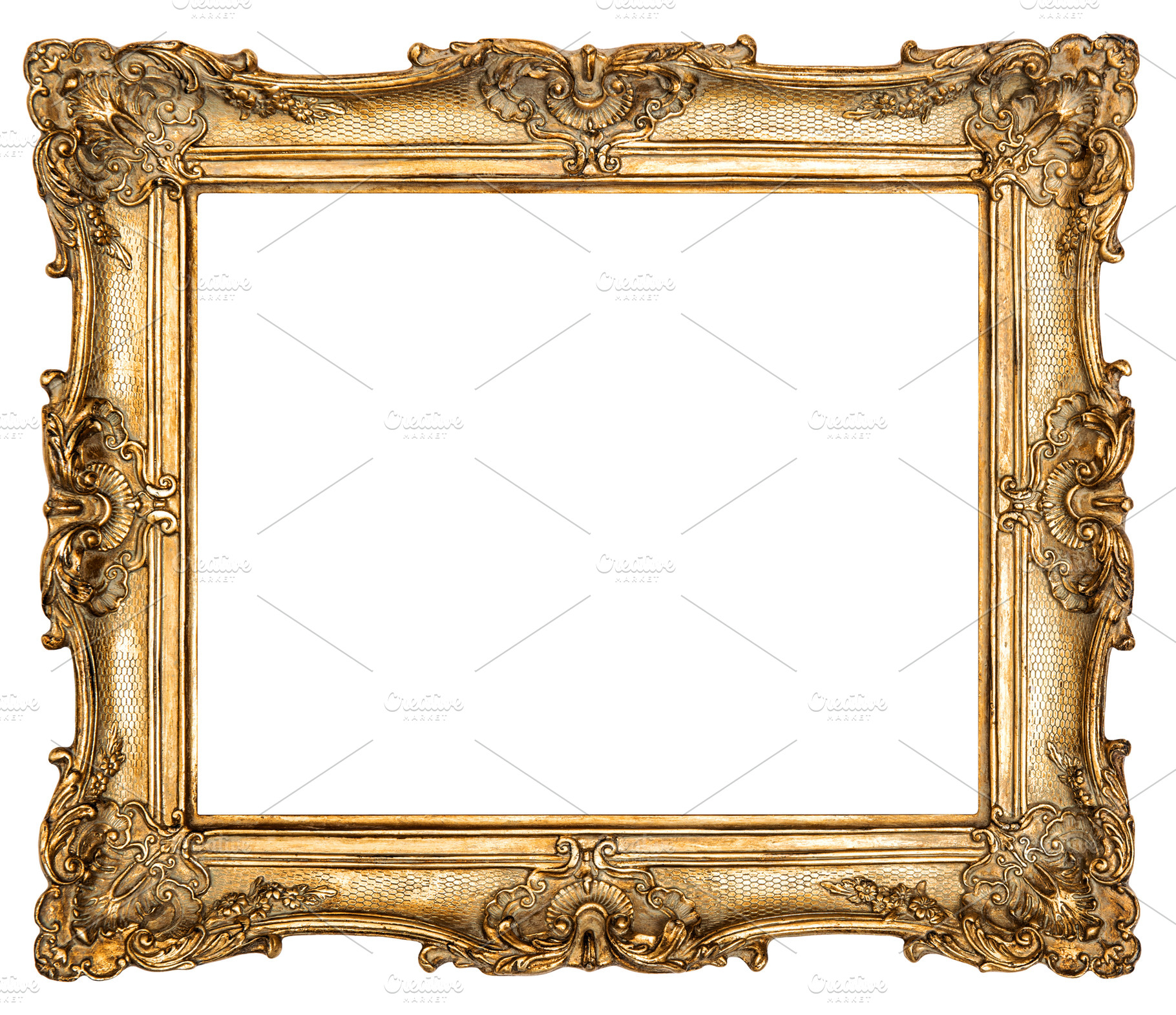 Golden picture frame containing frame, golden, and decoration, an Arts & Entertainment Photo by LiliGraphie
