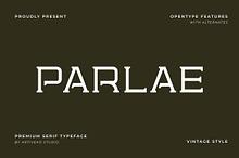 Parlae – Vintage Serif Font