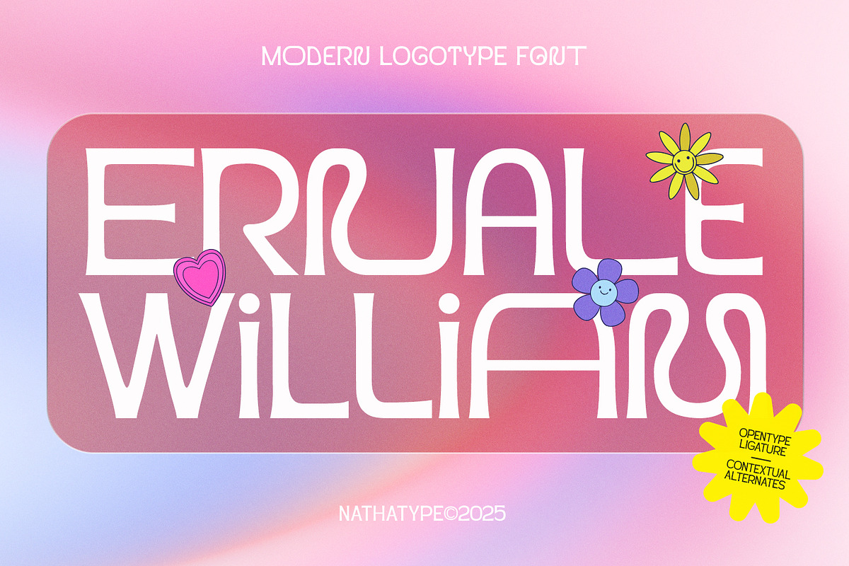 Ernale William, a Symbol Font by Nathatype (Photo 1 of 11)