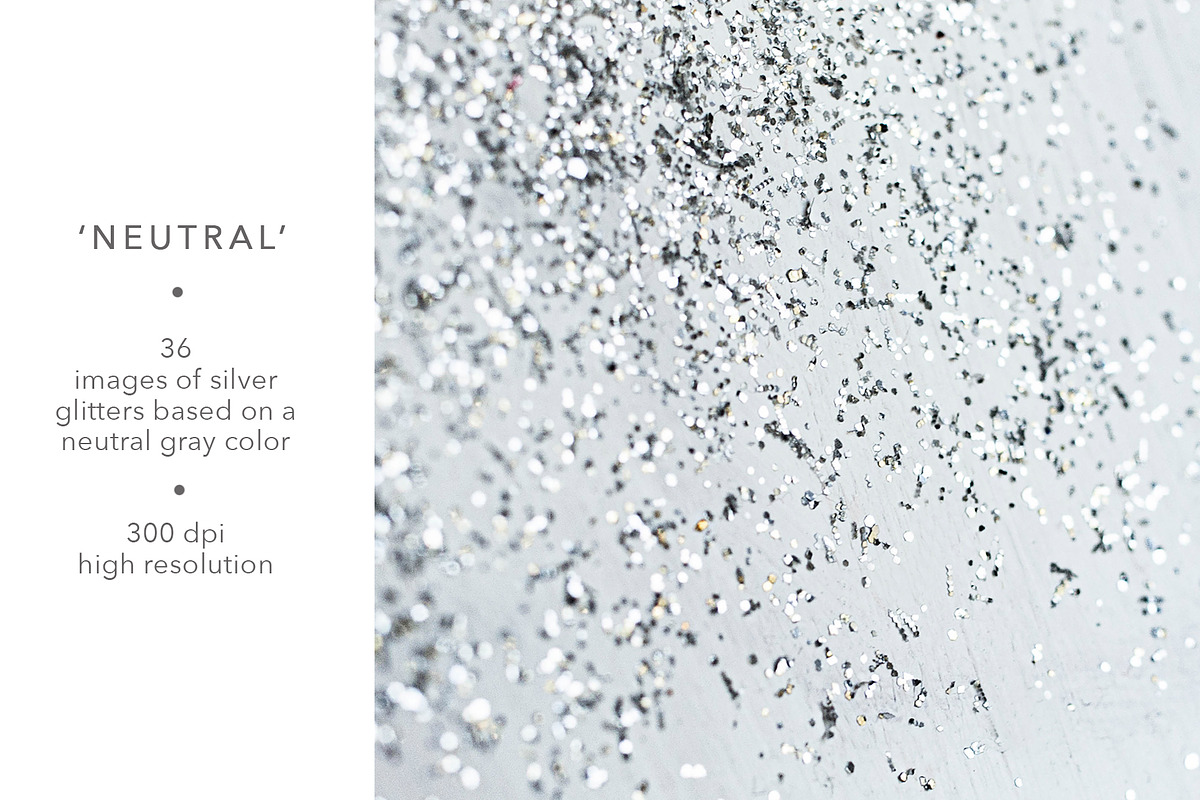 Silver glitter. Watercolor textures, a Texture Graphic by Vera●Suleimanova (Photo 5 of 14)