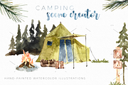 Outdoor Adventure Camping BUNDLE, an Illustration by plaidGecko (Thumbnail 4 of 13)