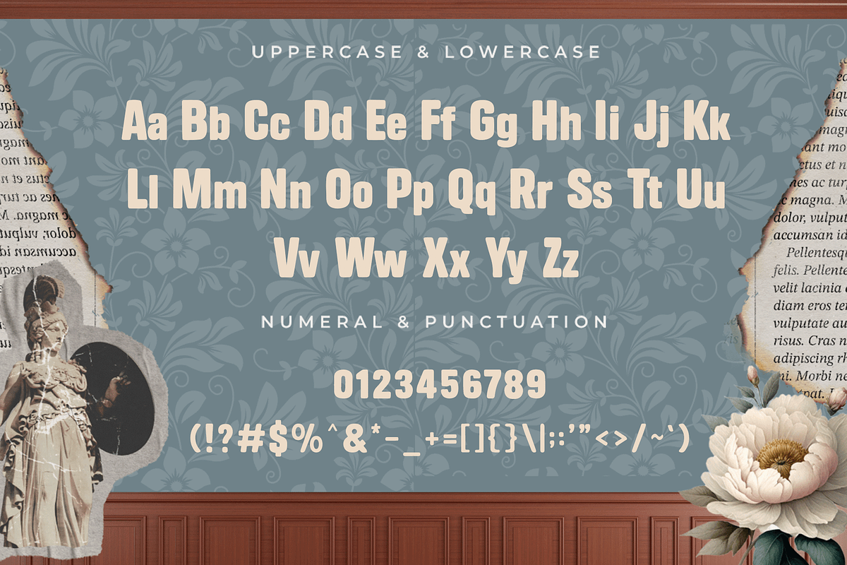Relife – Modern Retro Font, a Sans Serif Font by overlaytemplates (Photo 4 of 5)