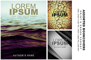 Assorted Book Cover Templates, a Print Template by Digital Art Creations