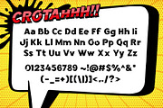 The Crotah Comic Style Font, a Sans Serif Font by alit design (Thumbnail 5 of 16)