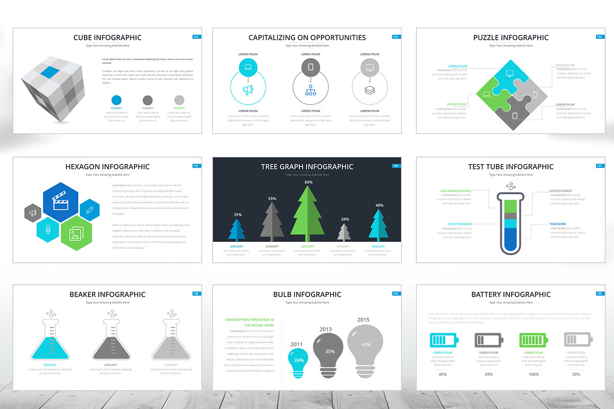Multipurpose Powerpoint Template, a Presentation Template by pallabip (Photo 20 of 23)