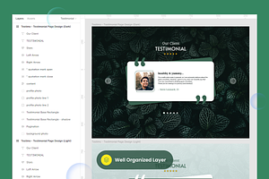 Testimo - Testimonial Page Template