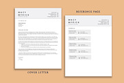 Professional Resume Template, CV, a Resume Template by VictoriousVita (Thumbnail 5 of 8)