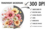 Whimsical Meadow Scenes Clipart, an Illustration by Craft Nest (Thumbnail 2 of 12)