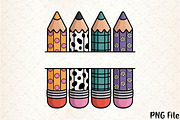 Teacher Name Personalized PNG, a Seasonal Illustration by YA Design (Thumbnail 1 of 4)