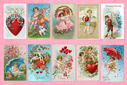 Vintage Valentine Illustrations, an Illustration by French Kiss Collections (Thumbnail 4 of 13)