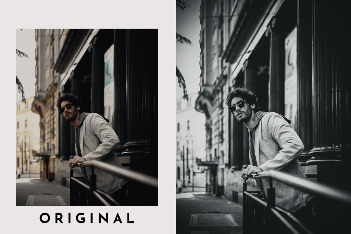 Black&White Lightroom Presets Pack, an Action Add-On by PixelHive Pro (Photo 9 of 17)