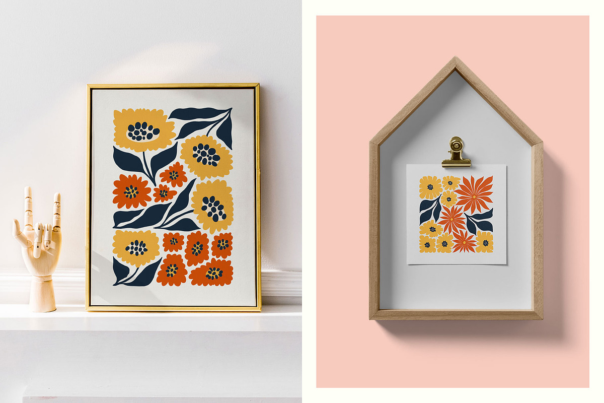 Modern Flora. 3 | Wall Art Creator, an Object Graphic by Leleka.Store (Photo 6 of 19)