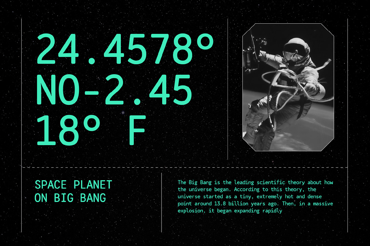 Spacemoid, a Sans Serif Font by graphicook (Photo 6 of 10)