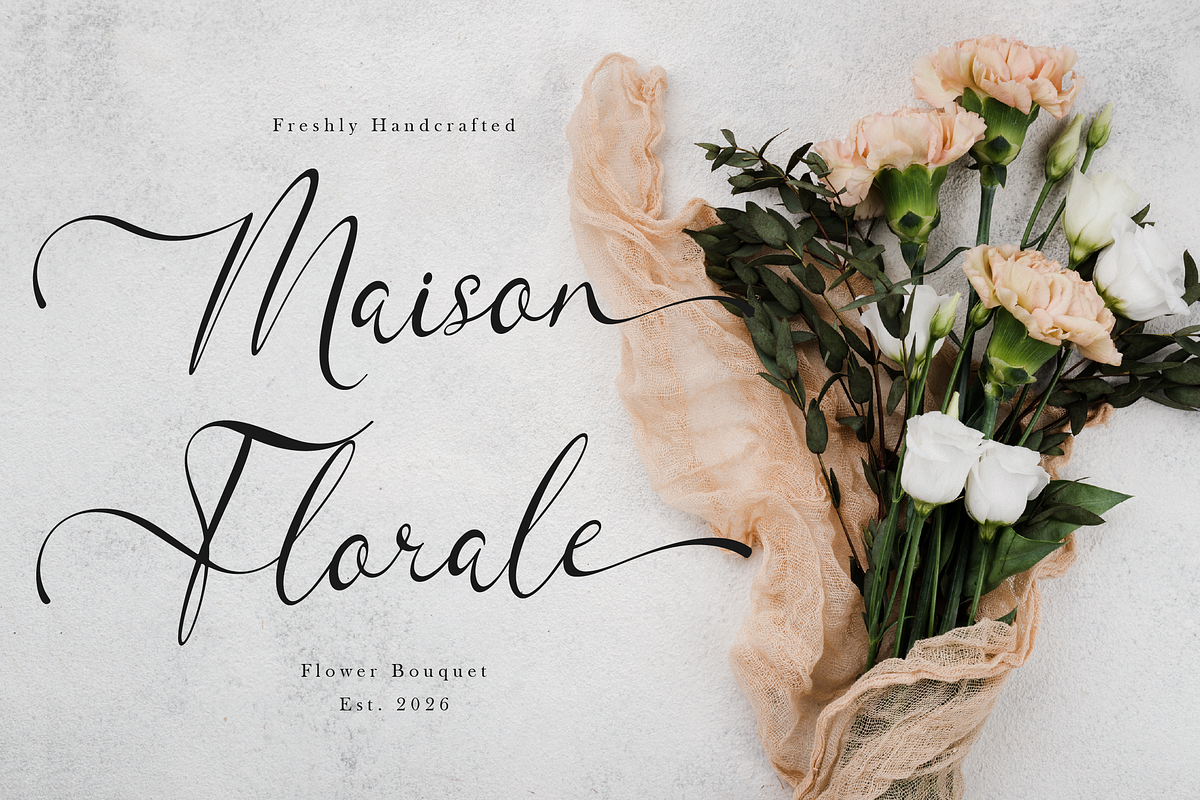 Woncherlly Elegant Calligraphy, a Script Font by gracetype_studio (Photo 8 of 12)
