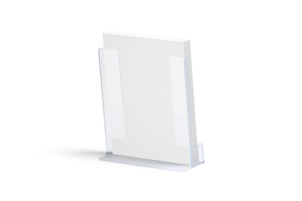 Acrylic A5 Flyer Holder 3D Model, an Object 3D Model by rebrandy (Photo 5 of 7)