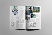 Travel Magazine Layout, a Magazine Template by Swayang (Thumbnail 5 of 23)