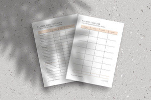 Printable Wedding Planner 43 Pages