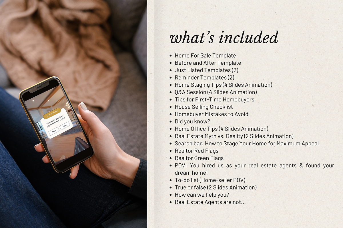 Real Estate Instagram Reels Template preview 6