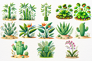Safari Baby Animals Clipart Zoo PNG, an Animal Illustration by SugarCloudStudioArt (Thumbnail 6 of 7)