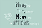 Stack up - The universal font family, a Sans Serif Font by Vitek Graphic (Thumbnail 3 of 6)