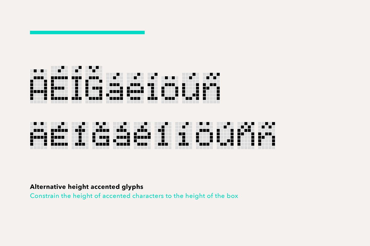 Liquid LCD Pixel font (28 styles), a Font by SelfBuild Type (Photo 13 of 15)