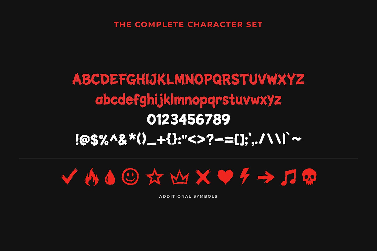 Urban Scratch Decorative Font, a Handwritten Font by Graphic Spirit (Photo 2 of 8)