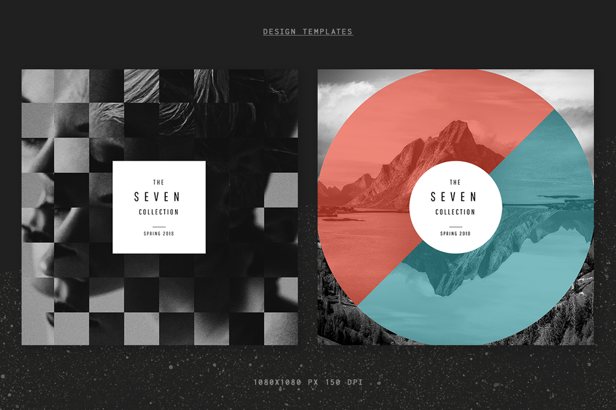 Masker II Photo Collage Templates, a Social Media Template by Hello Mart (Photo 23 of 26)