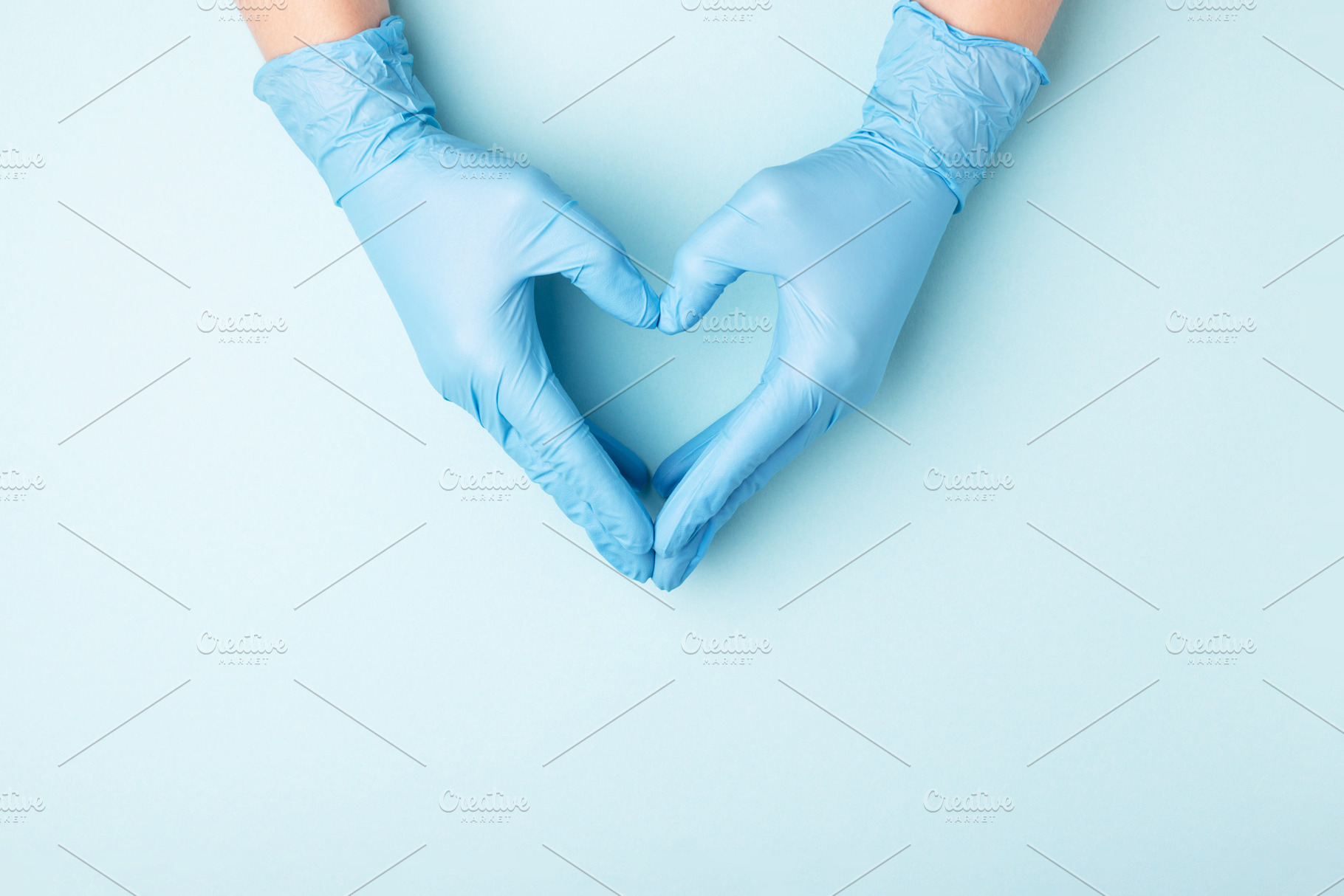 Hand in medical gloves., a Health & Medical Photo by Olga_Z