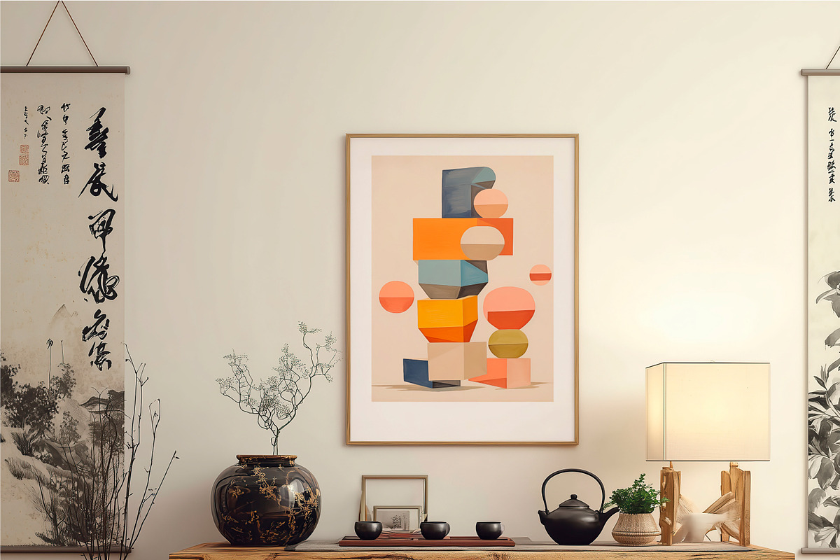 CHINA MOOD | Frame mockup set, a Household Mockup by SCHÉRI (Photo 8 of 13)