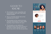 Canva Website Template Beauty, a Landing Page Template by vectorocean (Thumbnail 11 of 11)