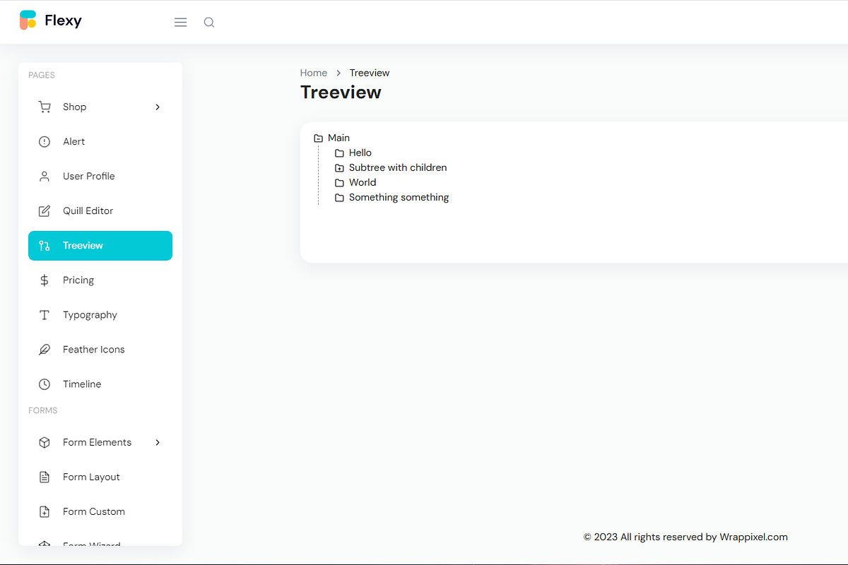 Flexy React Admin Dashboard Template, a React Template by WrapPixel (Photo 14 of 15)