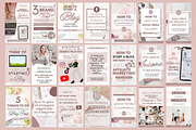65+ Pinterest Templates + 3 BONUSES, a Social Media Template by SocialStyleTemplates (Thumbnail 4 of 8)