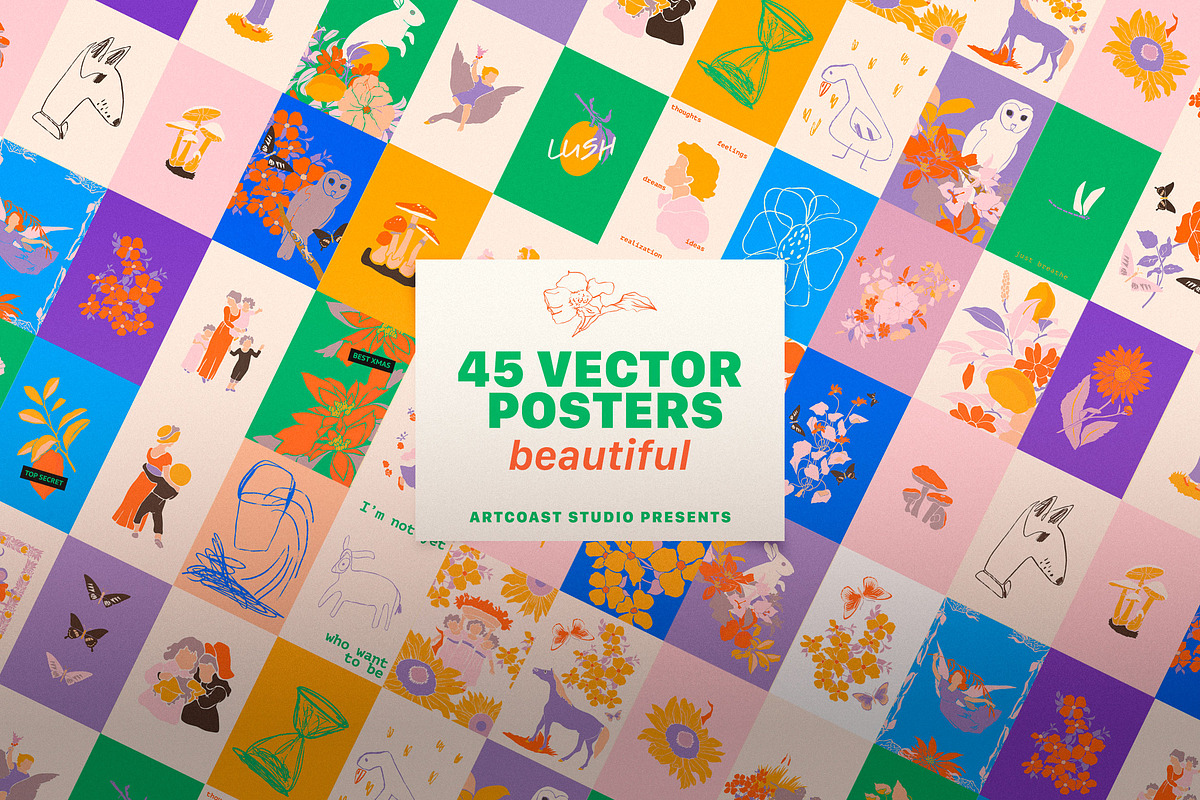 ALMANAC & ABSTRACT POSTER, a Wallpaper Graphic by nadispasibenko (Photo 13 of 21)