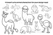 Cute Animals Collection : Desert, an Animal Illustration by arsansp (Thumbnail 3 of 3)