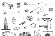 Cat Doodles n' Stuff, a Graphic by The Labs & Co. (Thumbnail 3 of 3)