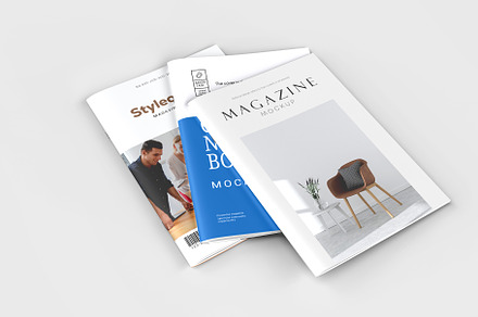 Realistic Magazine Mockup, a Product Mockup by graphypix