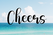 Blue Beach | Handwritten Font, a Script Font by Rissyletter Studio (Thumbnail 8 of 8)