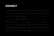 Koxnot Display, a Sans Serif Font by Foxtype (Thumbnail 5 of 5)