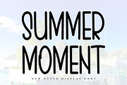 SUMMER MOMENT, a Handwritten Font by InermediaSTUDIO (Thumbnail 1 of 6)