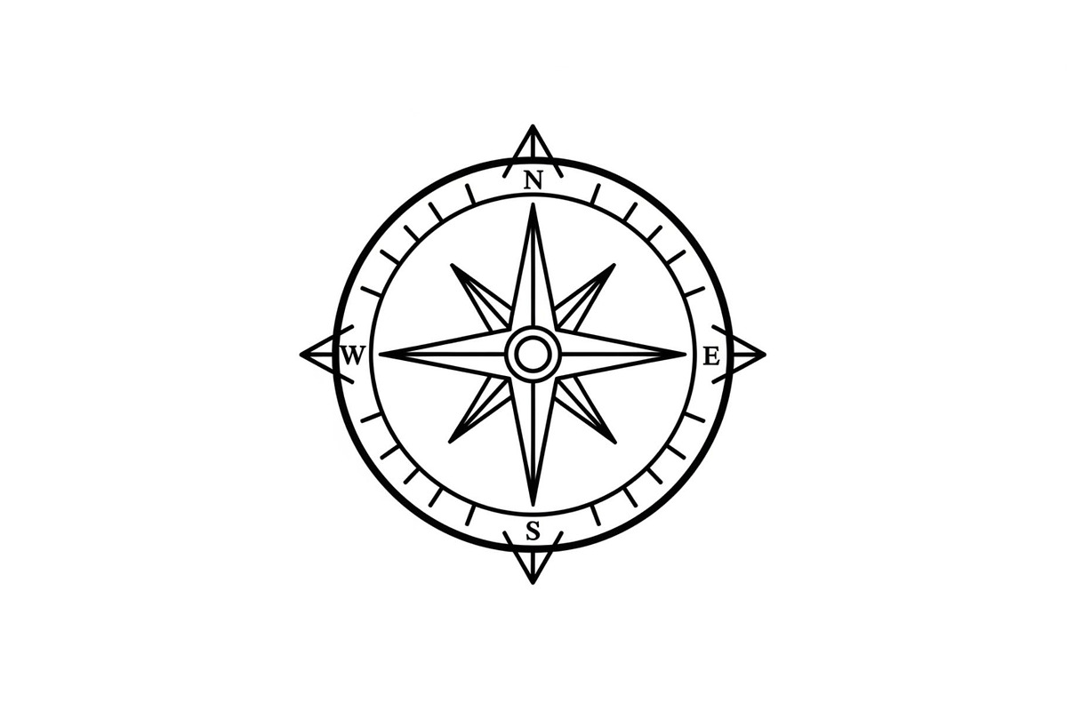 Vintage Compass Rose SVG Bundle, an Illustration by yasushie (Photo 25 of 29)
